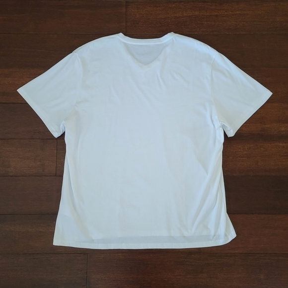 NWOT Everlane Uniform Mens Size XXL White V-Neck Organic Cotton Short Sleeve Tee - Picture 5 of 7